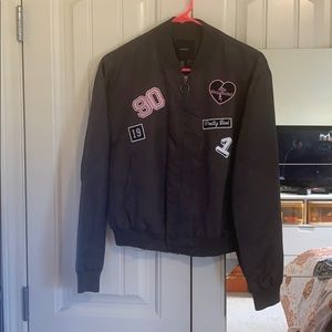 Graphic print Bomber jacket